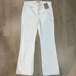 Madewell mid rise kick out jeans